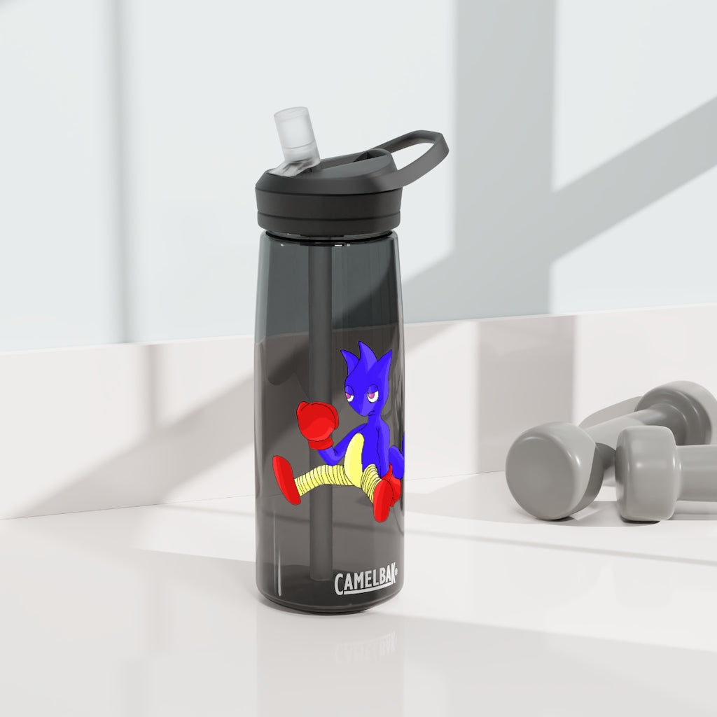 Megatare CamelBak Eddy® Water Bottle in 20oz and 25oz sizes, showcasing its robust design and spill-proof valve.